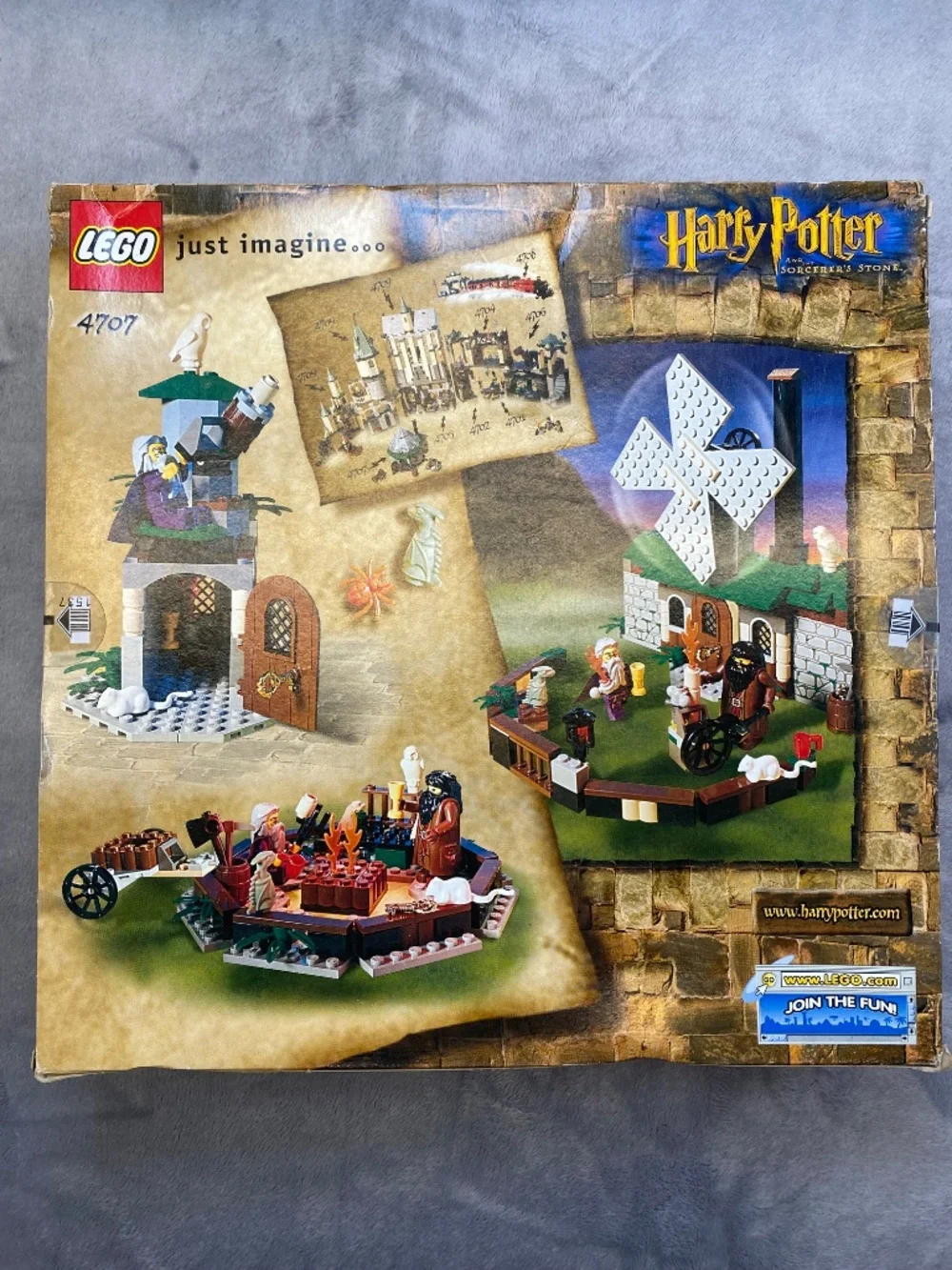 Lego 4707 Harry Potter New In Box - Hagrid's Hut 2001 Retired